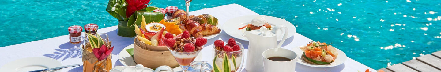 breakfast in Bora Bora