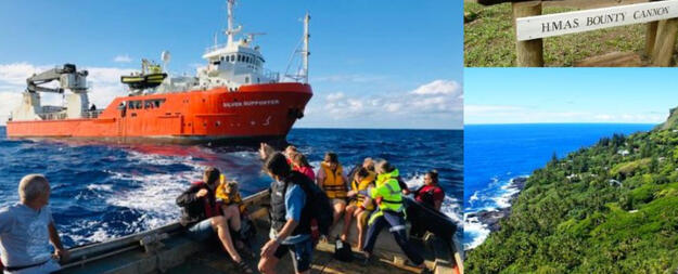 ship to Pitcairn Island