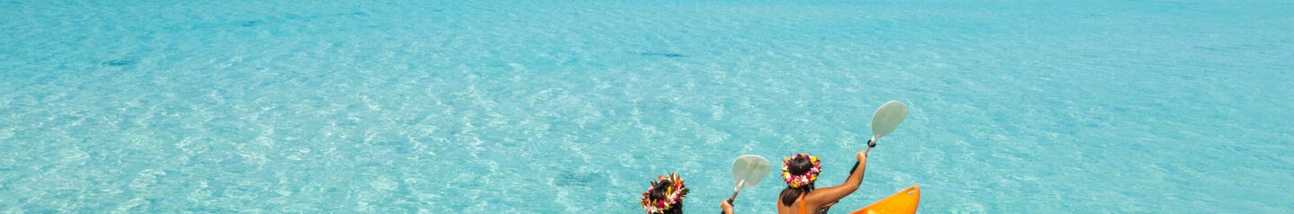 kayaking Cook Islands