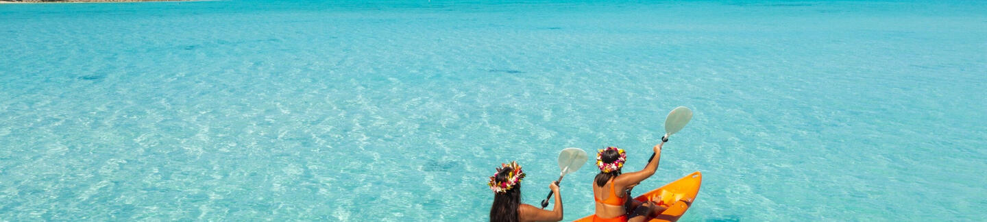 kayaking Cook Islands
