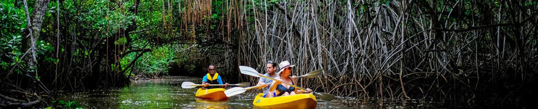 kayaking in Fiji