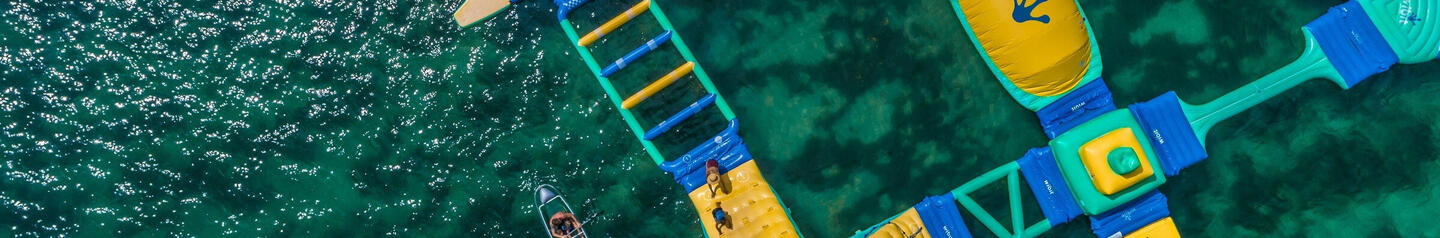 Image of waterpark at Shangri La Resort Fiji