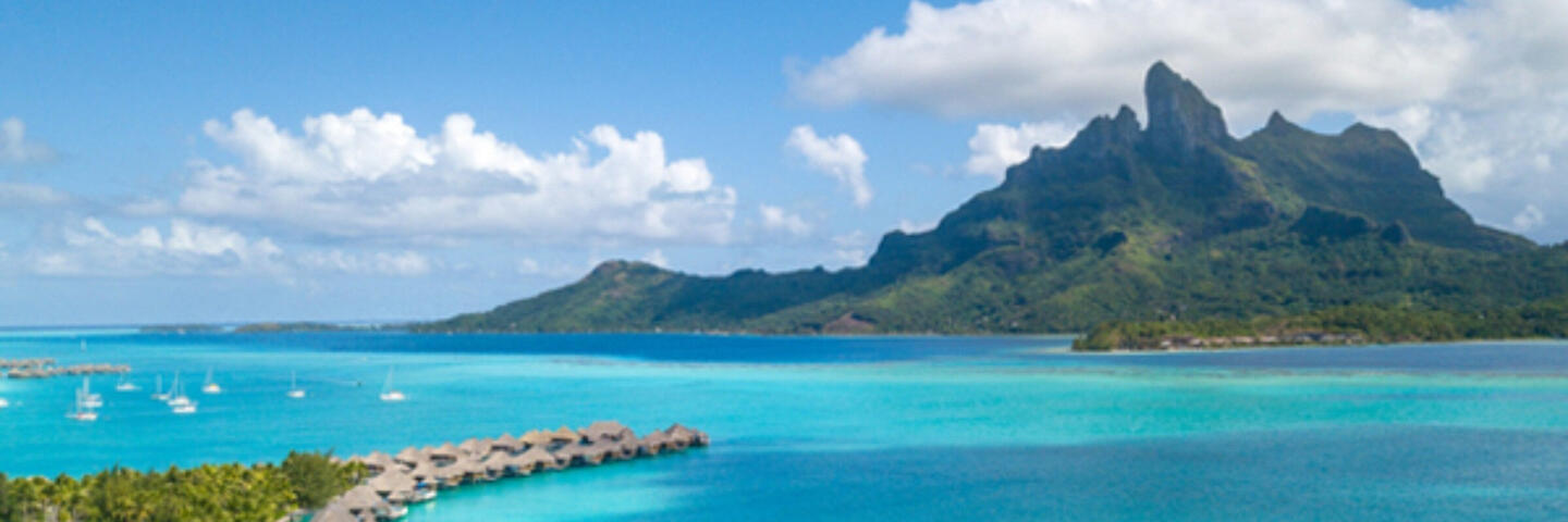 image of Mount Otemanu from St Regis Bora Bora