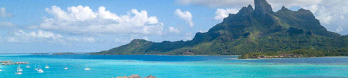image of Mount Otemanu from St Regis Bora Bora