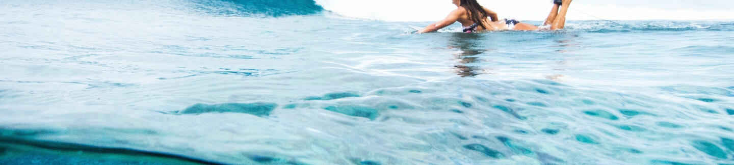 Surfing in Samoa