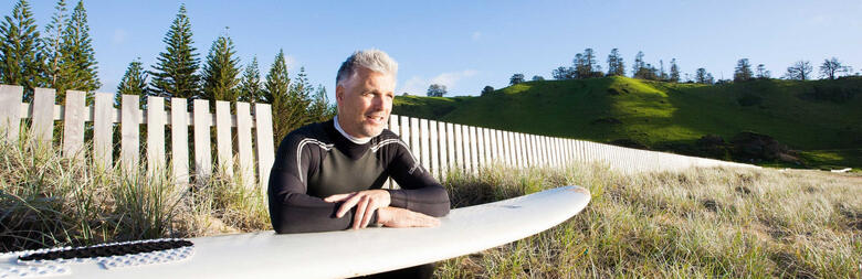 surfing Norfolk Island australia