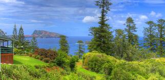 scenic accommodation on Norfolk Island