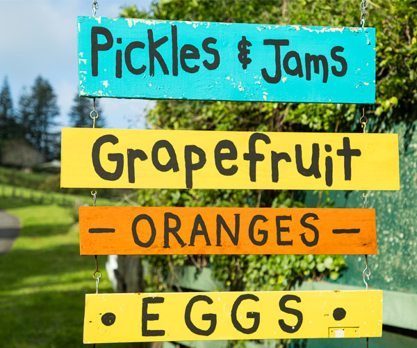 Buy fresh produce in Norfolk Island