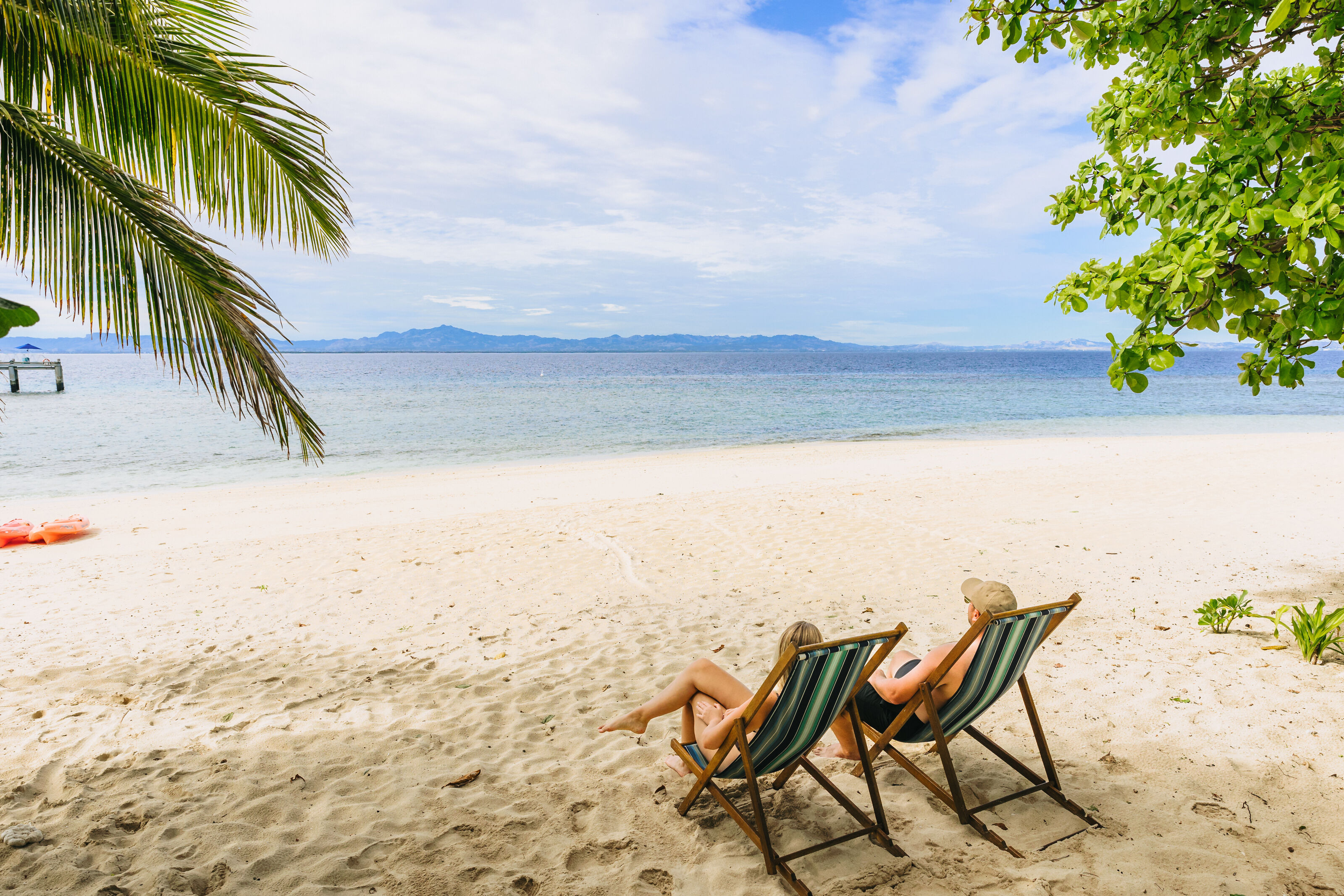 Malamala Beach Fiji Relaxing