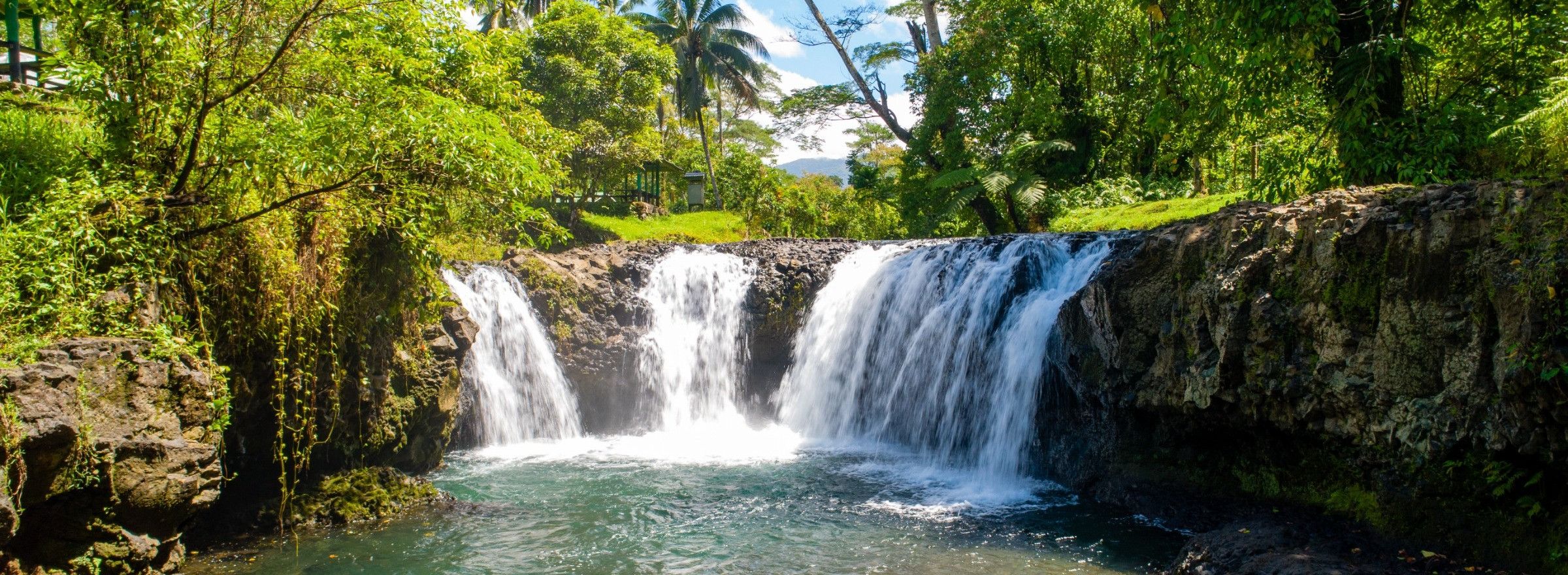 Togitogiga waterfall samoa