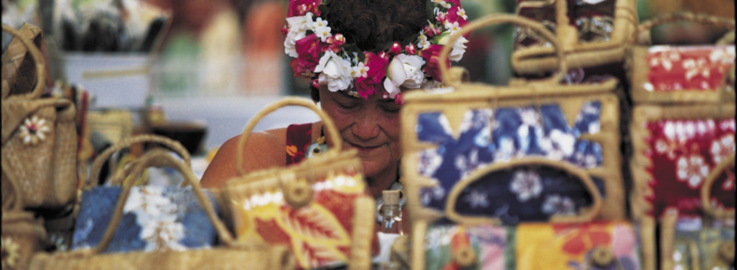 image of woman at Le Marché markets