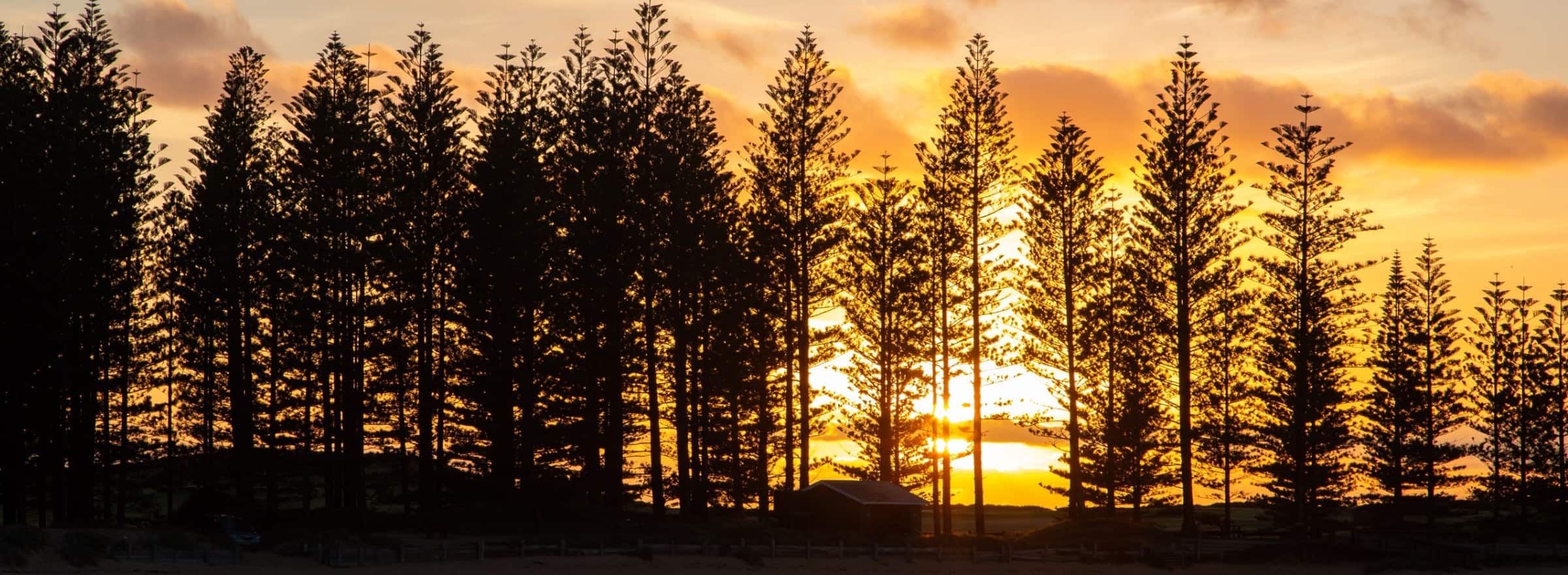 Sunset Norfolk Island