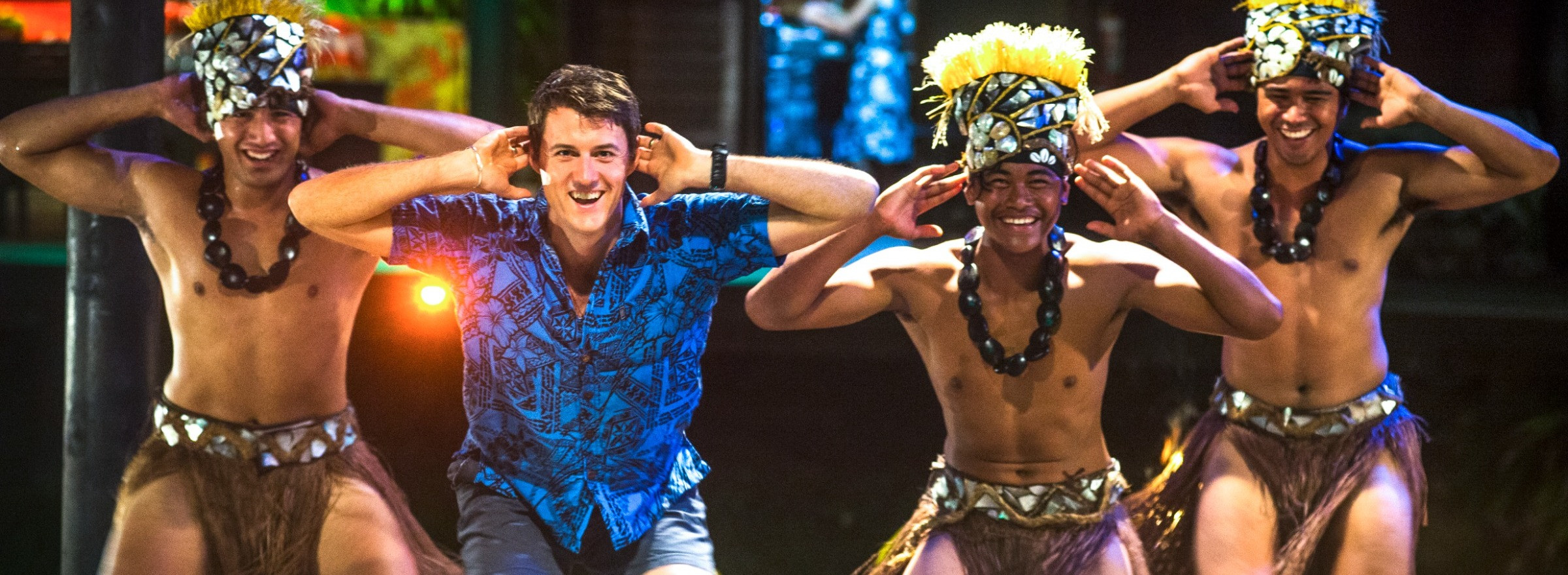 dancers on a stage