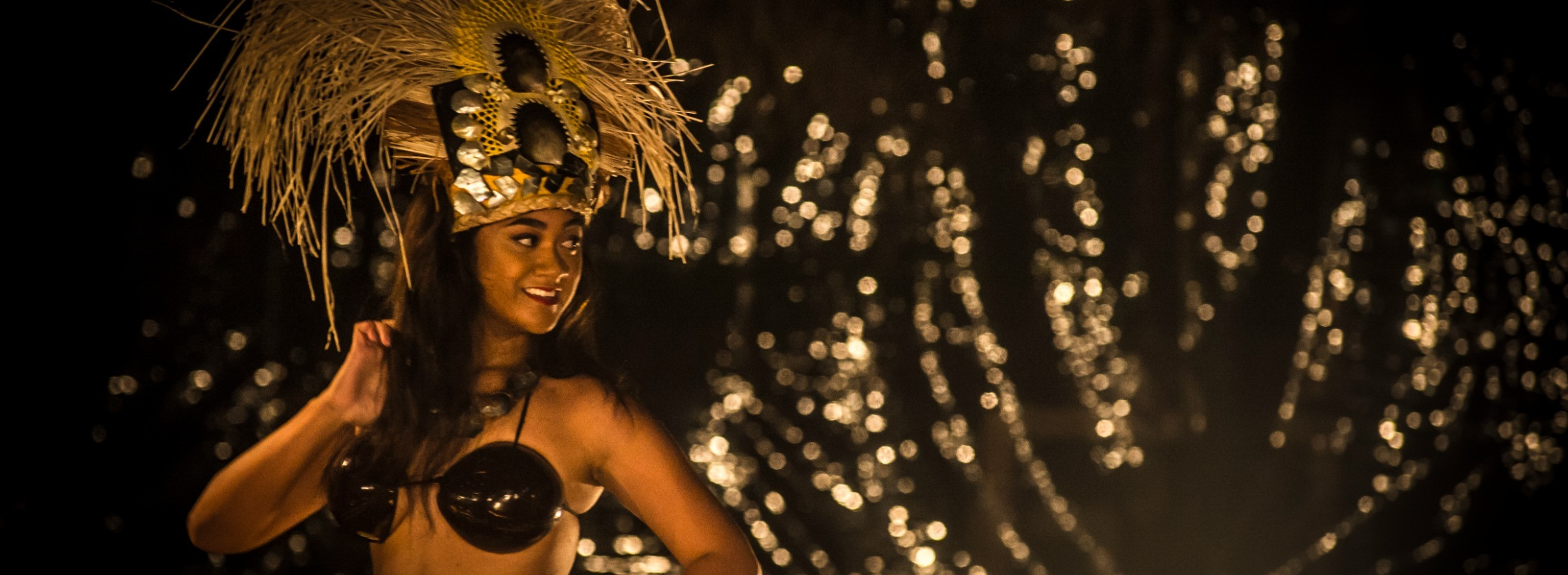 image of woman dancing in Rarotonga