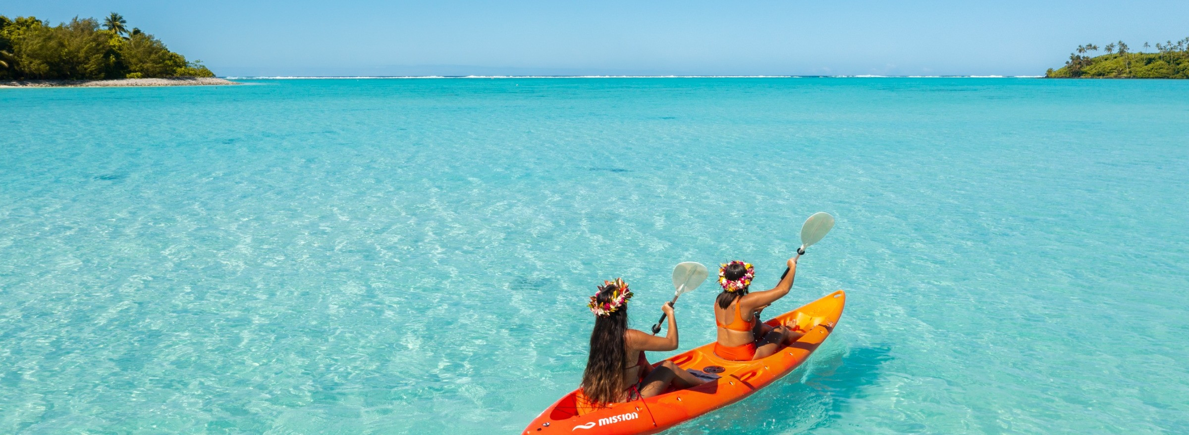 kayaking Cook Islands