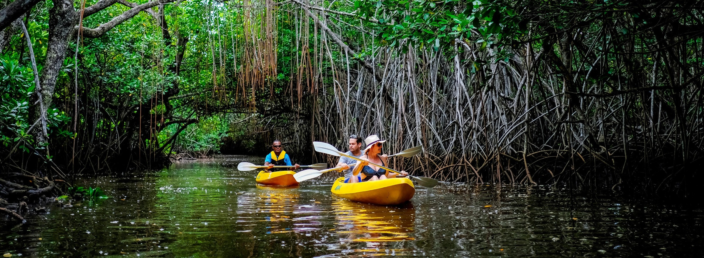 Kayaking in Viti Levu, Fiji