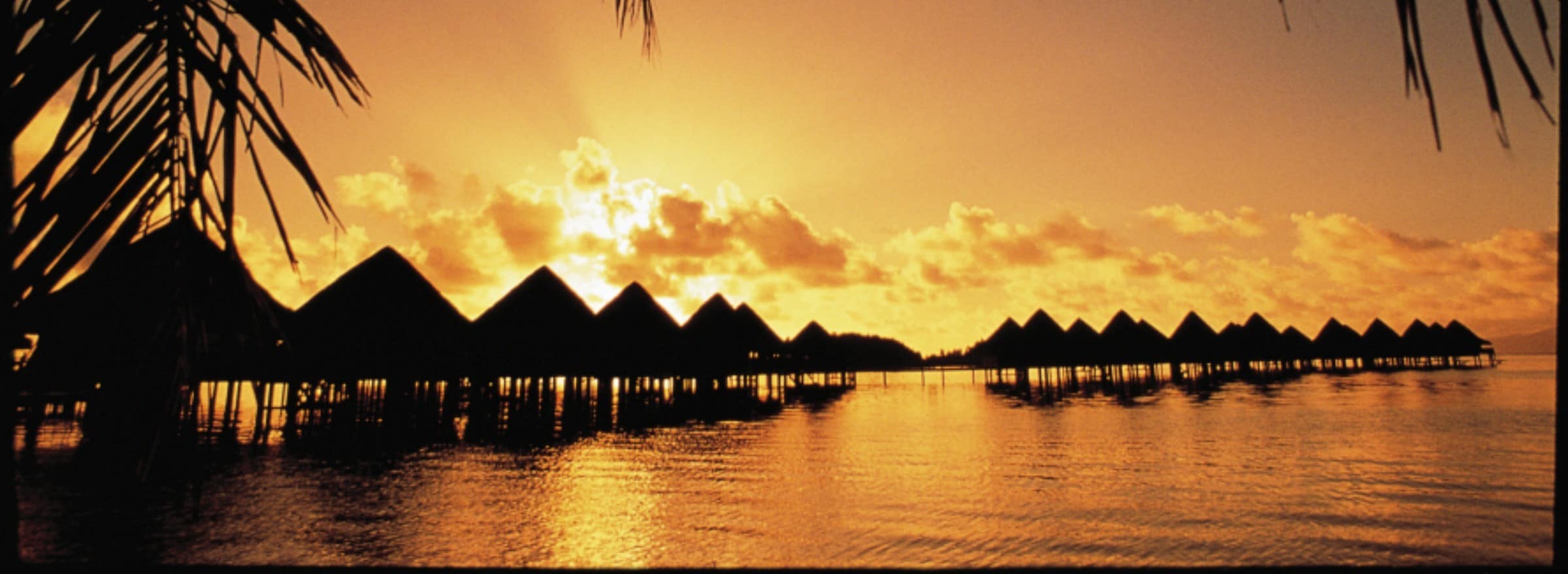 Overwater Bungalow Sunsets