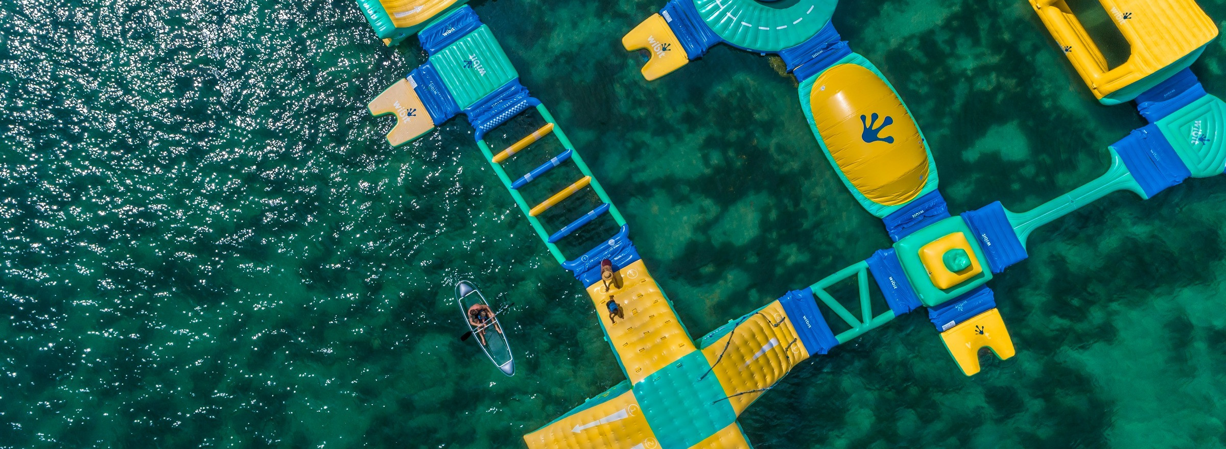 Image of waterpark at Shangri La Resort Fiji